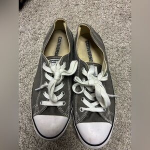 Converse Gray All Star Low Top Sneakers
